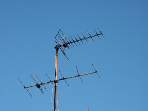 dvb-t, Antenne, Fernsehantenne, Dachantenne