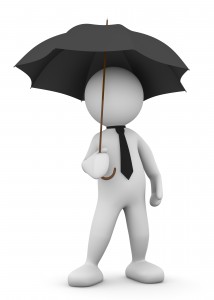 image holding umbrella