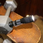 Stuck to a dumbbell!