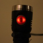 Red means it's charging