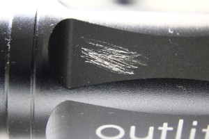 NOT scratch resistant!