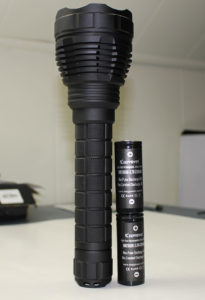 Convoy L6 with 2 - 26650 lithium batteries