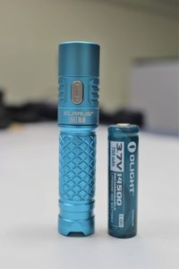 With a 14500 battery