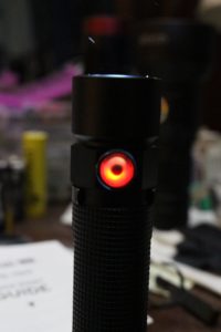 Olight S2R low voltage reader