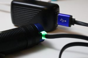 Olight S2R finished charging