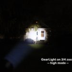 GearLight S1000 focused beam