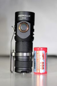 Astrolux S42 & battery