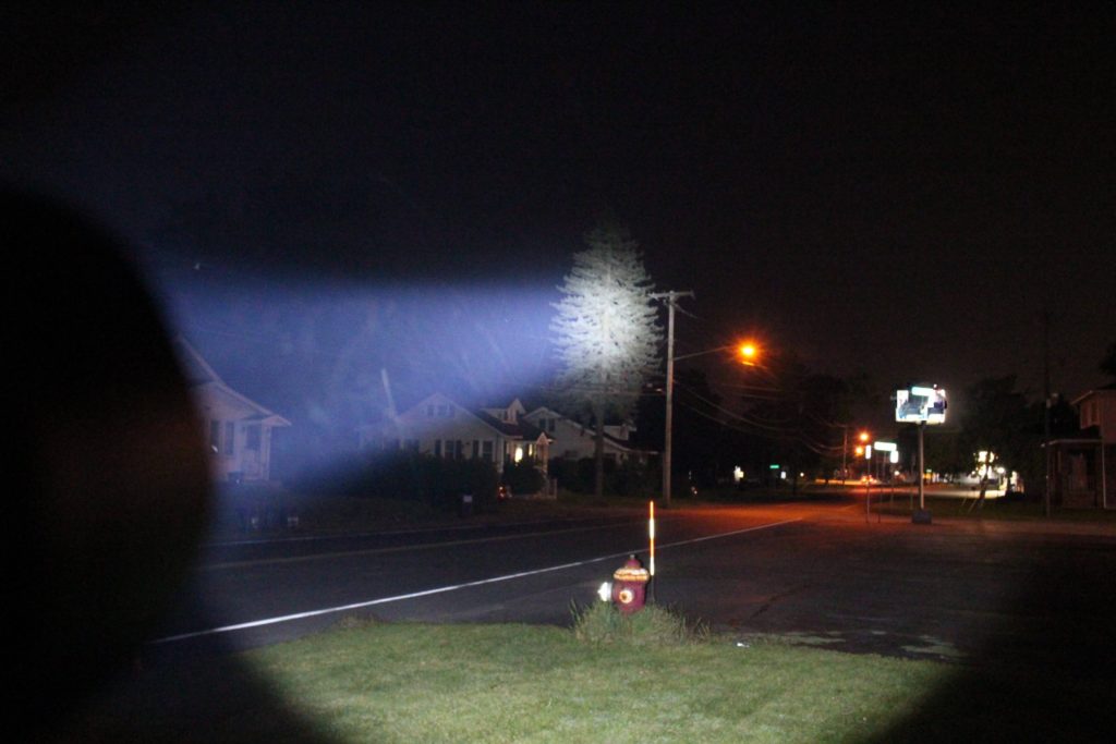 Astrolux C8 on turbo mode