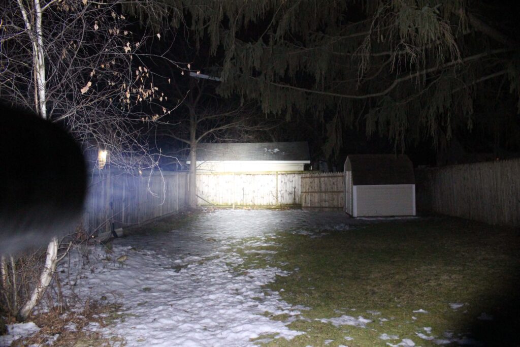 Nitecore P23i on turbo