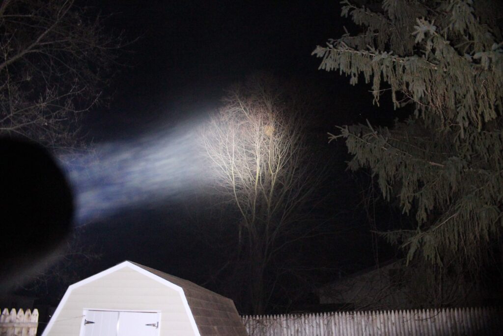 Nitecore P23i on turbo