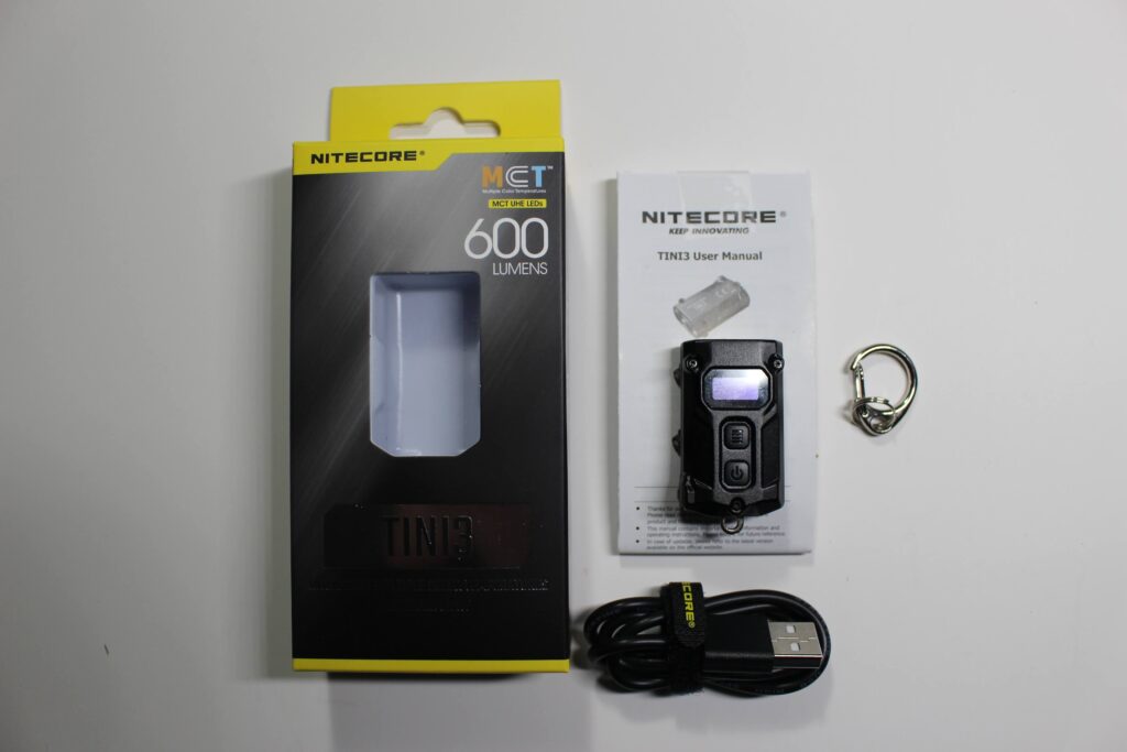 Nitecore TINI3 package